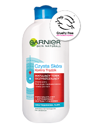 Garnier matujący tonik zwężający pory Czysta Skóra